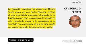Abascal el que no vote