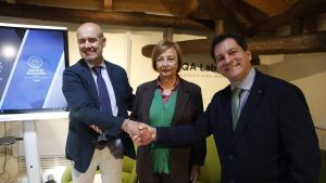 La Nebrija y el Colegio de Enfermería sellan un acuerdo para el arranque de la titulación sanitaria en septiembre en Avilés: 