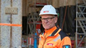 Mit dem Tiefbau-Chef unterwegs in der Mega-Baugrube für die Laufenburger Riesenbatterie