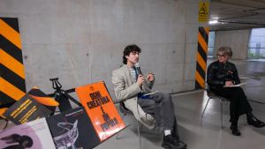 Udine, versi tra il cemento: la poesia scende al piano -3 per far battere il cuore dei parcheggi