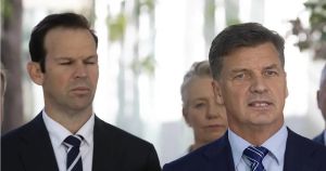 Angus Taylor and Matt Canavan, chalk and cheese