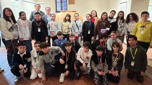 Gli studenti del comprensivo in visita al museo di Casteggio