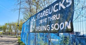 Global coffee shop 'opening soon' as site work continues