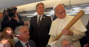 More stick and less carrot is needed from the Pope with Trump