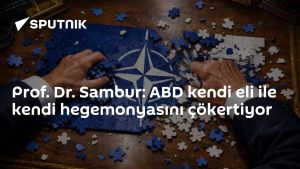 Prof. Dr. Sambur: ABD kendi eli ile kendi hegemonyasını çökertiyor