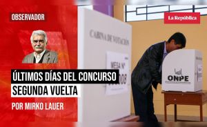 Los últimos días del concurso de la segunda vuelta, por Mirko Lauer