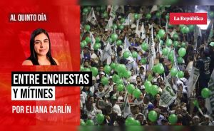 Entre encuestas y mitines, por Eliana Carlín