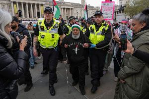 UK police arrest over 200 at London demonstration for Palestine Action support