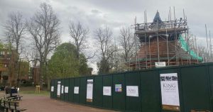 Renovation of historic structure to grind to a halt next month