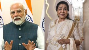 PM Narendra Modi expresses concern on singer Asha Bhosle's health, hospitalisation
