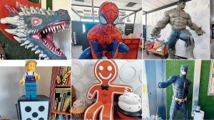 Siero tiene una fábrica de fantasía, dragones y superhéroes: así es la factoría que hace figuras para Marvel, Disney o Lego