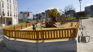 Parques infantiles vallados