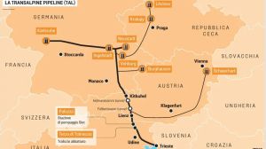 Oleodotto transalpino Tal-Siot, una rete che trasporta 40 milioni di tonnellate di greggio ogni anno