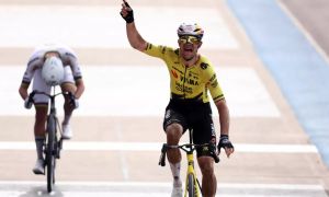 Wout van Aert je sanjal o sprintu s Tadejem Pogačarjem