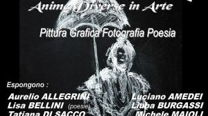 Sabato 18 aprile l'inaugurazione di una nuova edizione di Anime diverse in arte