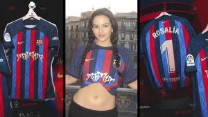 Rosalía como símbolo del Barça: de las camisetas del clásico a la amistad con Alexia Putellas