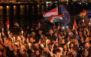 European leaders fete Hungarian opposition’s victory over Orban as win for democracy