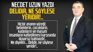 Necdet Uzun yazdı: Delidir, ne söylese yeridir!..