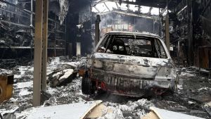 René har mi­stet sit livs­værk efter stor brand