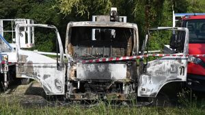 Camion in fiamme alla Fiera di Pordenone, c'è un sospettato: le telecamere incastrano il presunto piromane
