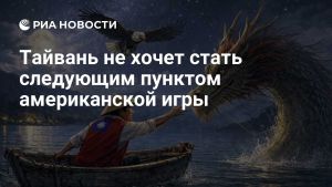 Тайвань не хочет стать следующим пунктом американской игры
