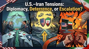 ‘USazs–Iran Tensions: Diplomacy, Deterrence, or Escalation?’