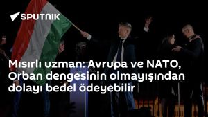 Mısırlı uzman: Avrupa ve NATO, Orban dengesinin olmayışından dolayı bedel ödeyebilir
