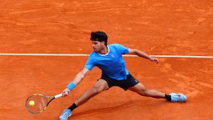 Alcaraz defiende la tierra