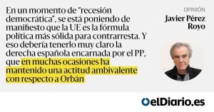 La derrota de Orbán y la fuerza atractiva de la Unión Europea