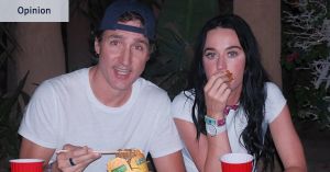 I want to wish Justin Trudeau happiness, but his midlife crisis with Katy Perry is whiplash inducing