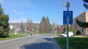 Propuesta para el 'foto rojo' instalado en Burlada