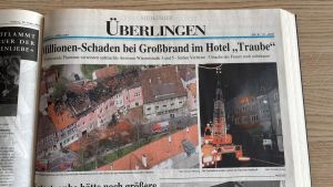 Vor 25 Jahren: Großbrand zerstört Fachwerkhäuser