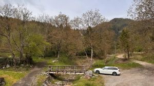 Traliccio danneggiato in Carnia, viaggio lungo il sentiero percorso dai sabotatori