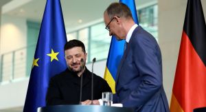 Zelensky vede Merz: “Consultazioni governative”