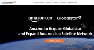 Globalstar Stock Surges 10% on Report Amazon Nears $11.6 Billion Takeover to Rival SpaceX Starlink