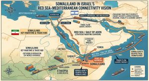 Somaliland in Israel’s Red Sea–Mediterranean connectivity vision
