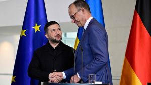 Selenskyj in Berlin: Trotz Iran-Krieg bleibt die Ukraine die Schicksalsfrage