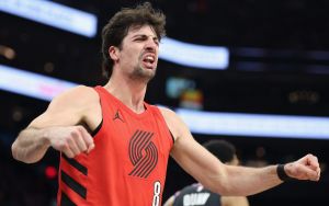 In first for an Israeli, Avdija leads Portland to NBA playoffs with 41 points