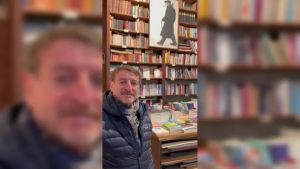 Giacomo Poretti alla libreria Saba di Trieste: «Una delle più belle d’Italia»