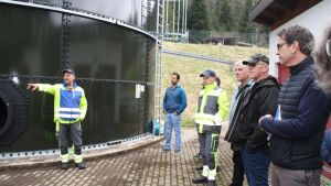 Neuen Schlammstapelbehälter wird in Betrieb genommen