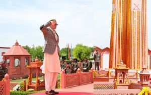CM attends 78th Raising Day of JAK LI Regimental Centre