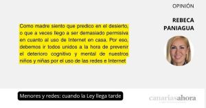 Menores y redes: cuando la Ley llega tarde