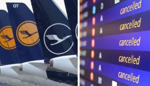 Lufthansa rejects arbitration offer in wage dispute amid mass flight cancellations, staff strikes
