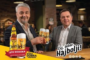 Nova kampanja Jelen piva donosi nastavak priče „Čuj, dobar. Najbolji!“ u duhu jubileja: Apatinska pivara proslavlja 270 godina postojanja!