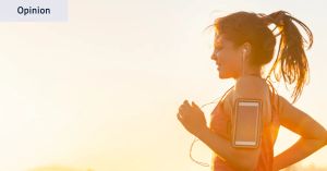 I didn’t mean to spook the north shore woman in activewear, but I did