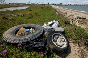 Oakland is turning to AI drones to help solve its illegal dumping problem