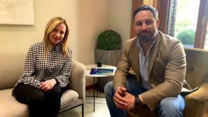 Meloni y Abascal rompen con Trump