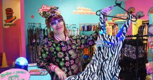 Fashion designer giving away unusual statement piece