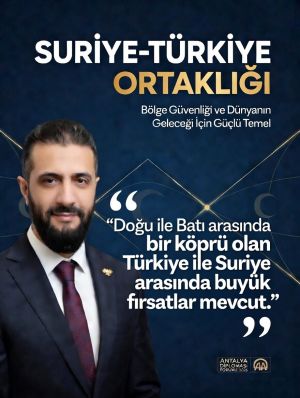 Suriye Cumhurbaşkanı Şara’dan Türkiye Mesajı