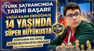 14 Yaşındaki Yağız Kaan Erdoğmuş Tarihe Geçti